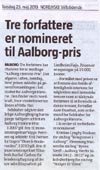 Nominerede til Aalborgs Historie Pris 2013